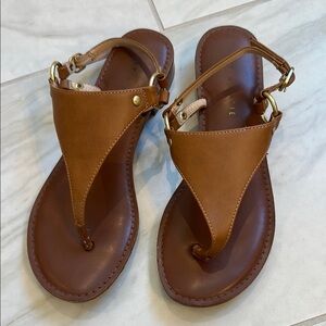 Brown Leather Sandals